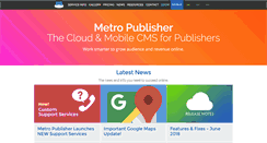 Desktop Screenshot of metropublisher.com
